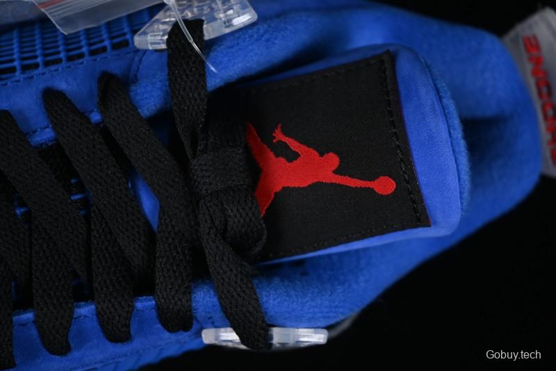 Nike Air Jordan 4 Retro Basketball Shoes with Premium Suede and Eminem Encore Design - AJ4