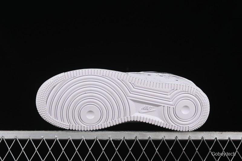 Nike Air Force 1 '07 Low Casual Sneakers with Chinese Ink Painting Design - LL6976-521