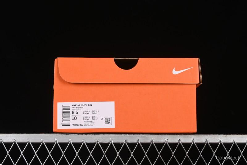 Nike Journey Run 2024 Low-Top Casual Running Shoes with Shock Absorption Anti-Slip and Wear-Resistant Design - FN0228-002