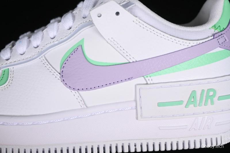 Nike Air Force 1 Shadow Low-Top Sneakers with Lightweight EVA Midsole and Anti-Slip RB Rubber Outsole - CU8591-103