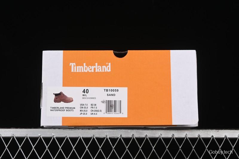 Timberland Outdoor Mid-Top Casual Martin Boots with Premium Suede Leather and Anti-Odor Insole - TB10059SAND
