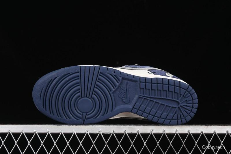 Nike SB Dunk Low Bape Collaboration Anniversary Edition Customized Low-Top Casual Sneakers - XY1688-008