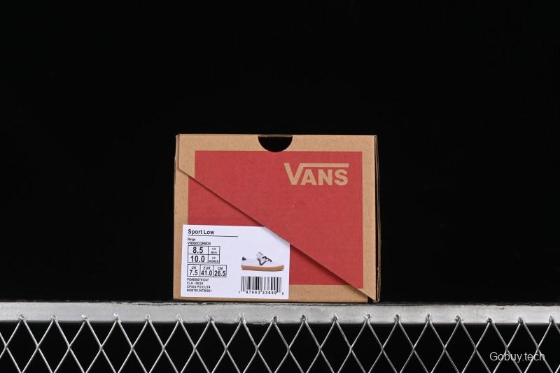 Vans Vault Og Sport Low Retro Canvas Vulcanized Sneakers - VN000CQRBO5