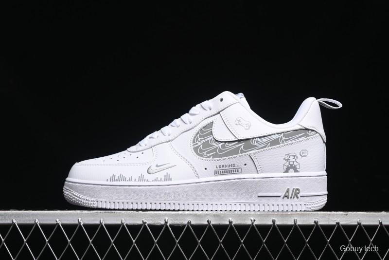 Nike Air Force 1 '07 Low Mosaic Casual Sneakers - FB8971-030