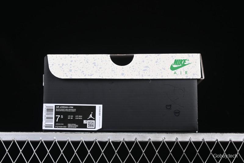 Nike Air Jordan 4 Remastered Sneakers with Textile Mesh, Leather and Suede Upper - FQ7939-060