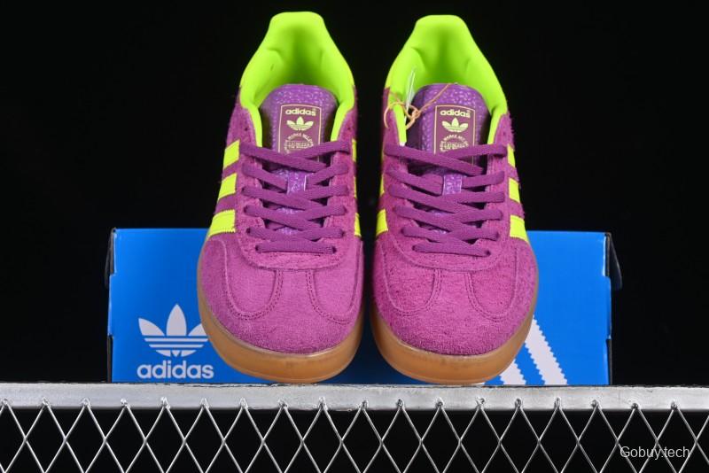 Adidas Originals Gazelle Indoor HQ8715 Retro Casual Anti-Slip Wear-Resistant Low-Top Sneakers
