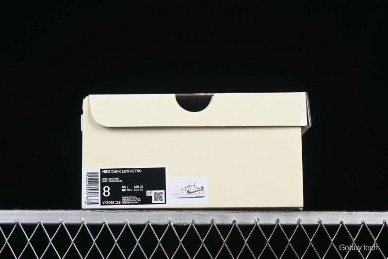 Nike SB Dunk Low Carhartt x Supreme Collaboration Anniversary Edition Customized Low-Top Casual Skate Shoes - YX5066-239