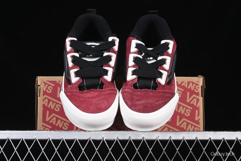 Vans Knu Skool DR Wine Red New Series Chunky Sneakers - VN000CZUVE8