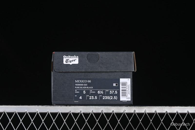 Onitsuka Tiger Mexico 66 Low-Top Leather Sneakers for Casual Running and Leisure - 1183B566-020