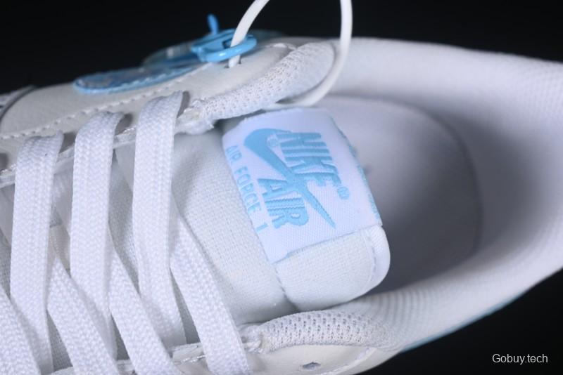 Nike Air Force 1 '07 Low Casual Sneakers with Erciyuan Hand-Painted Graffiti Lingzhu Aobing Design - HF0022-010