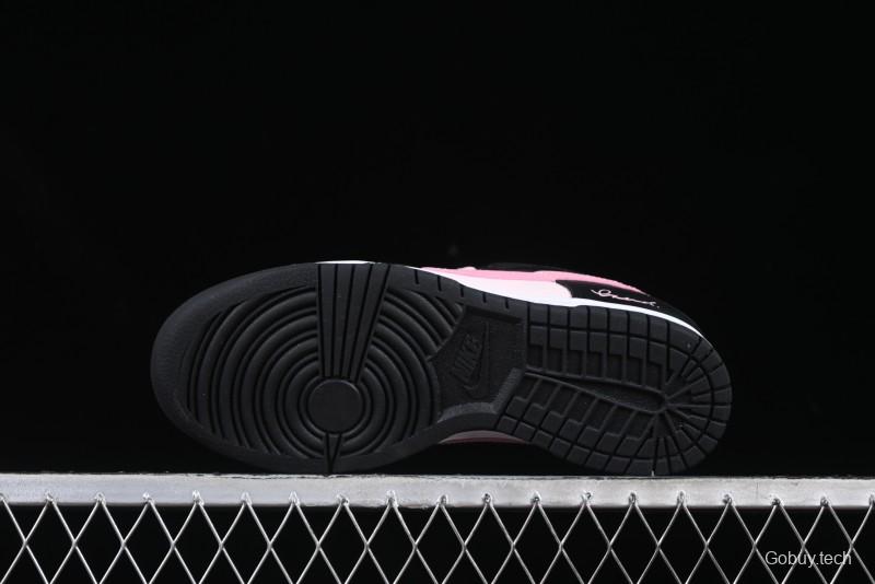 Nike SB Dunk Low Casual Skate Shoes in Blackberry Pink - CW1590-100