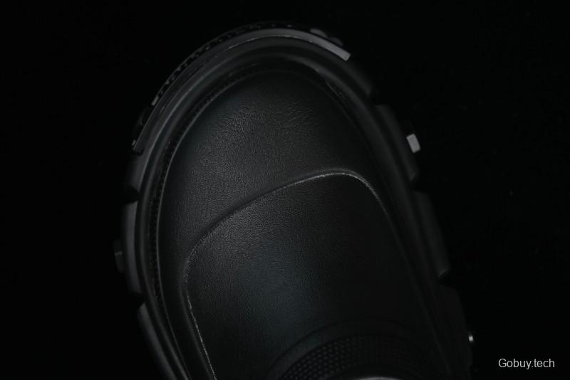 Balenciaga Hardcrocs Slide EVA Round-Toe Ultra Thick Sole Clog Sandals - W1S8N1010
