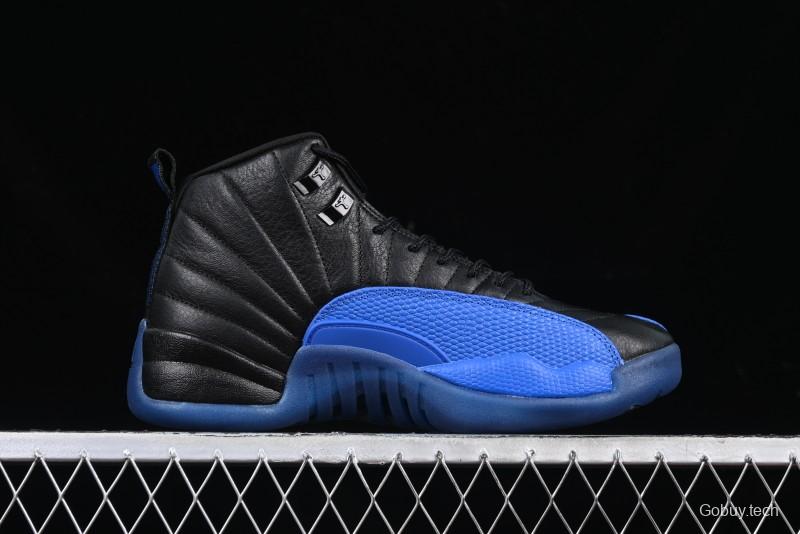 Nike Air Jordan 12 Retro Basketball Shoes with Game Royal Colorway - 130690-014