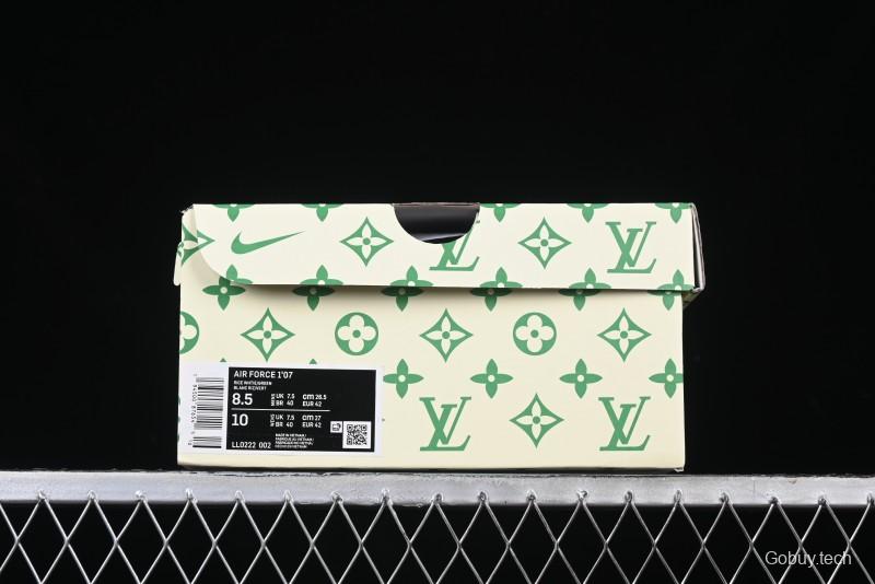 Nike Air Force 1 '07 Mid Casual Sneakers in Green - LL0222-002