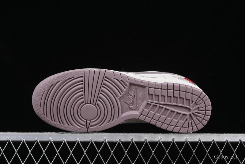 Nike SB Dunk Low Supreme x The North Face Low-Top Casual Skate Shoes - BM0234-507