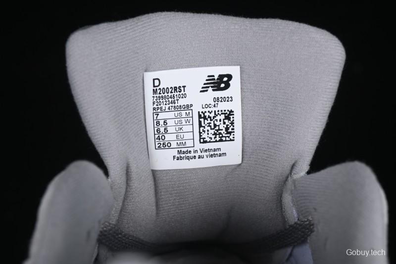 New Balance 2002 Series Retro Casual Running Shoes with Upgraded N-ERGY Cushion - M2002RST