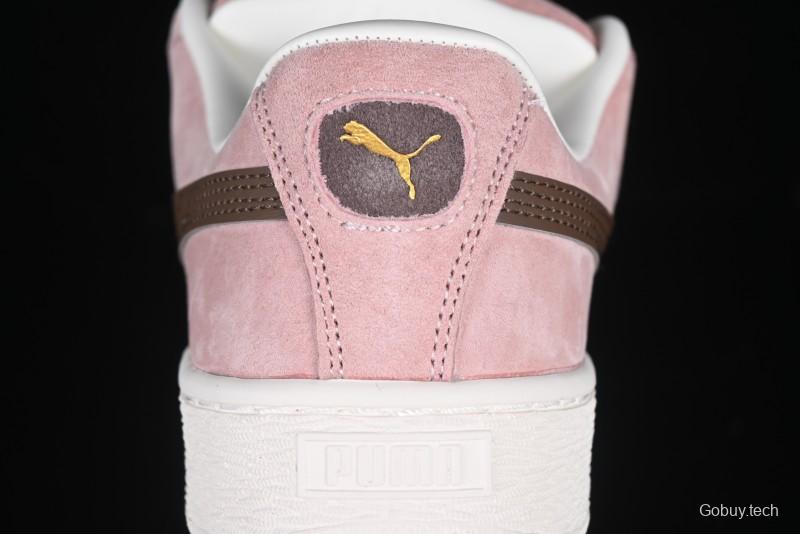 PUMA Suede Classic Sneakers - Rose Pink & Chocolate Brown