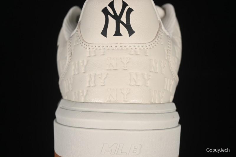 New York Yankees Chunky Liner Mid Denim Monogram Platform Sandals - 3ASXE015N50CRS