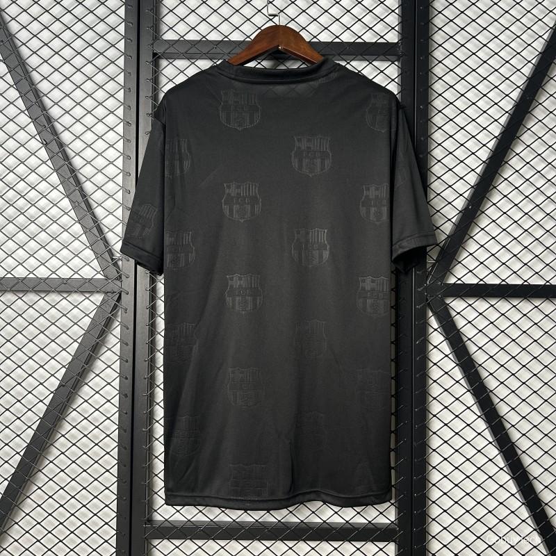 25/26 FC Barcelona Black with Spotify Logo Jersey