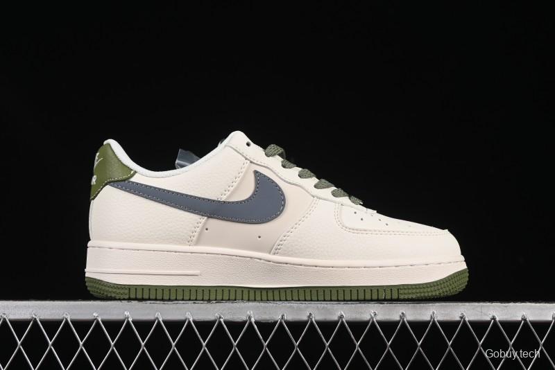 Nike Air Force 1'07 Low Gucci Collaboration Green Grey Pattern Casual Sneakers - XS1958-563