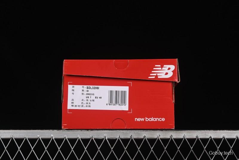 New Balance Summer Retro Sandals SDL3206I with High-Frequency Soft Sole and Elastic Strap
