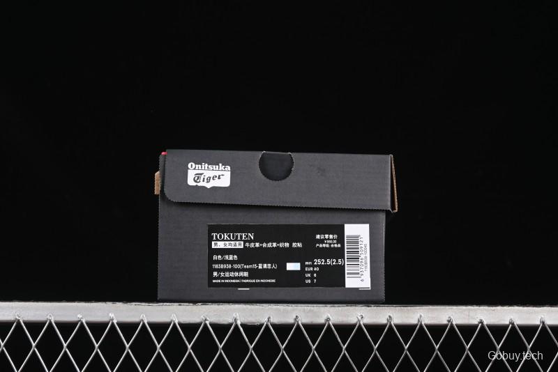 Onitsuka Tiger Tokuten Low-Top Casual Sneakers with T-TOE Reinforcement - 1183B938-100