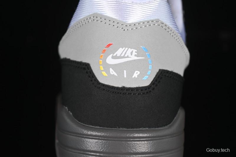 Nike Air Max 1 Retro Running Shoes with Half-Sole Air Cushion - IB9898-001