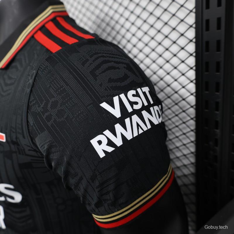 Player Version 25/26 Arsenal Black POLO Jersey