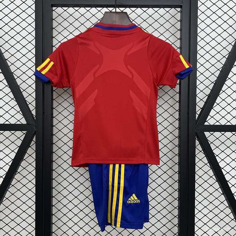 2010 Kids Spain Home Size 16-28 Jersey
