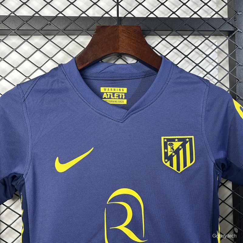 25/26 Kids Atletico Madrid Away Size 16-28 Jersey