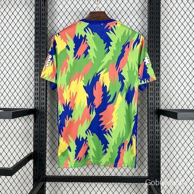 2025 Brazil Rainbow with Camouflage Pattern Jersey