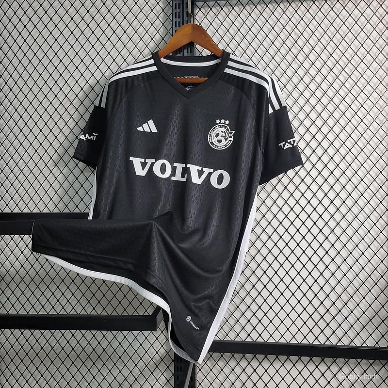 23/24 Maccabi Haifa Away Black Jersey