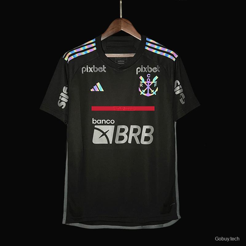 23/24 Flamengo Third Black Jersey