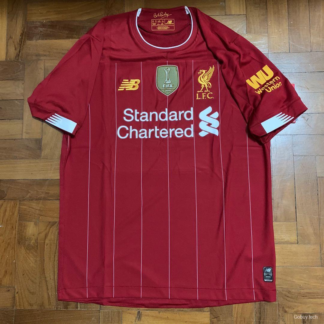 Retro 19/20 Liverpool Home Jersey