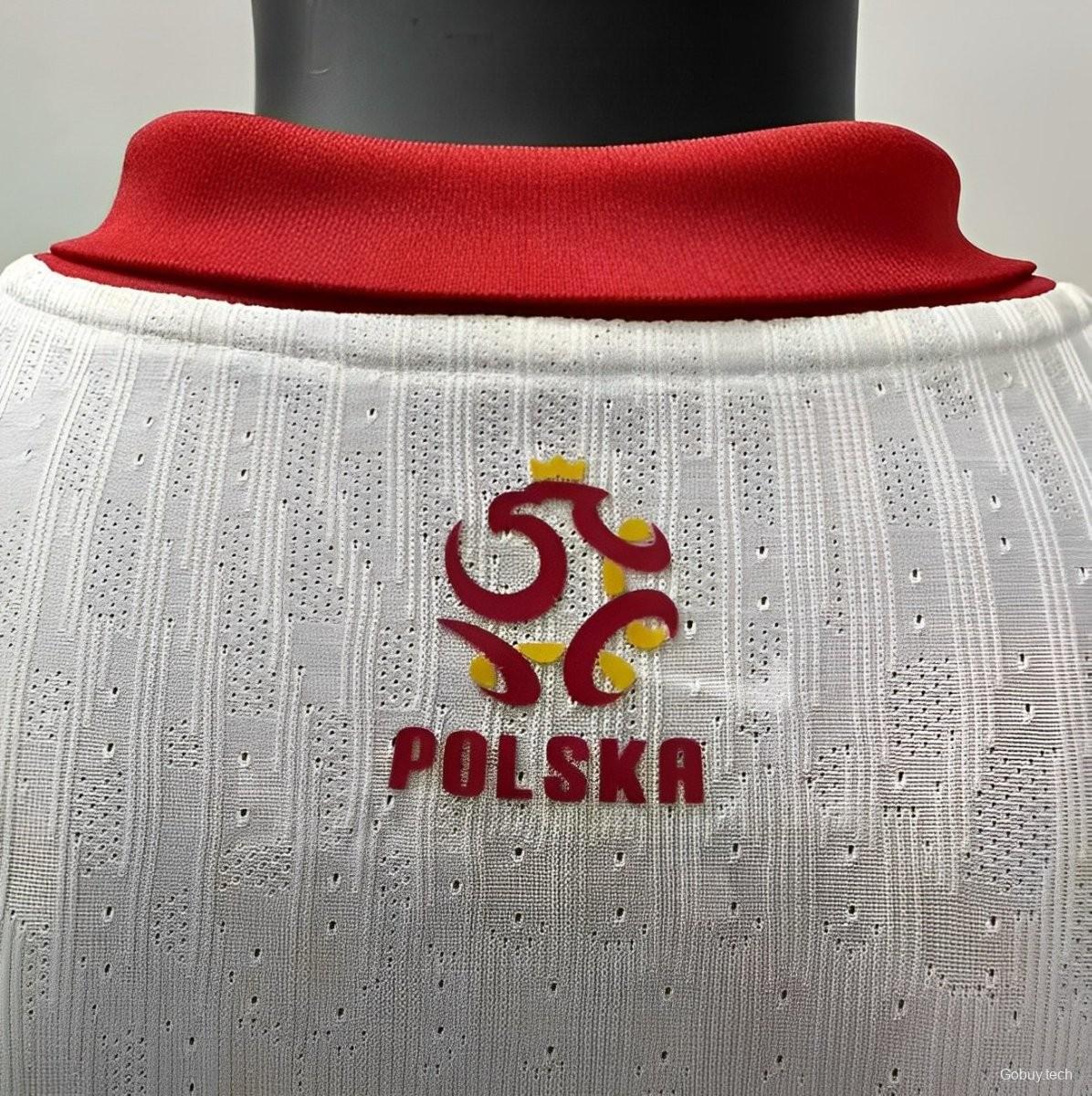 Player Version 2024 Poland Home Jersey