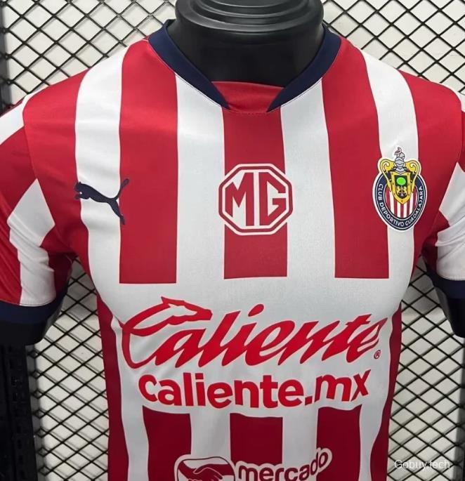 Player Version 24/25 Chivas Guadalajara Home Jersey