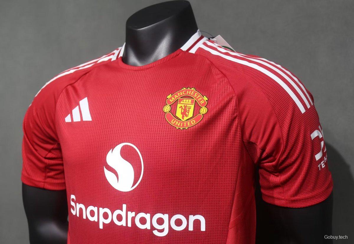 Player Version 24/25 Manchester United Home Jersey