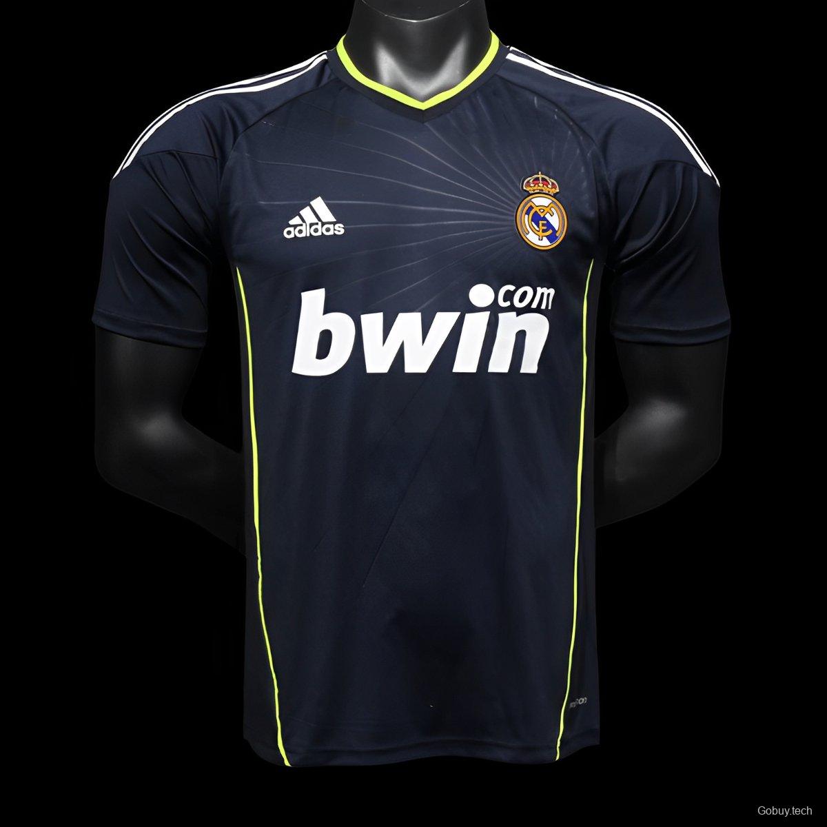 Player Version Retro 09/10 Real Madrid Away Jersey