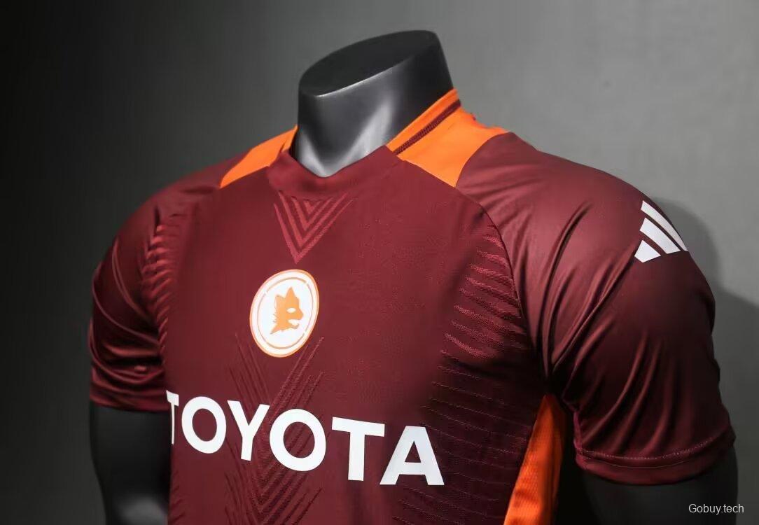 Player Version 24/25 AS Roma Home Pre-Match Jersey