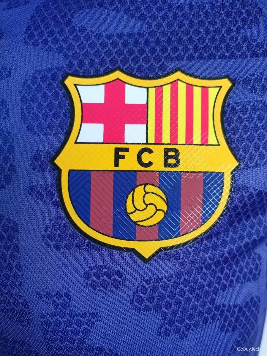 Player Version 24/25 Barcelona Deep Purple Polo Jersey
