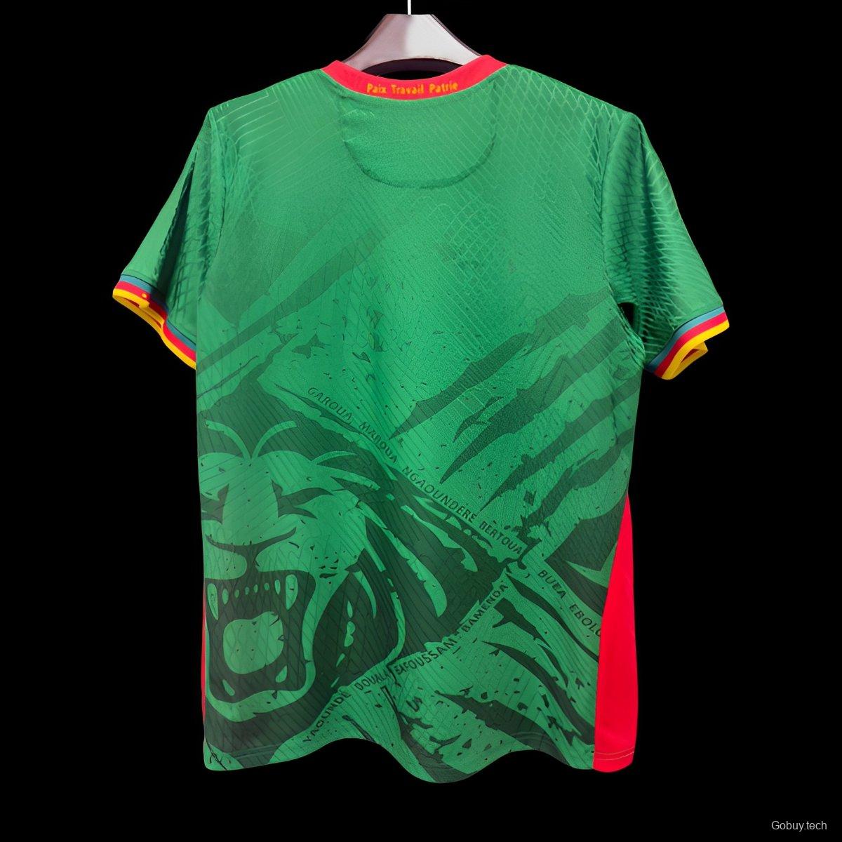 Player Version 2025 Cameroon Home Jersey