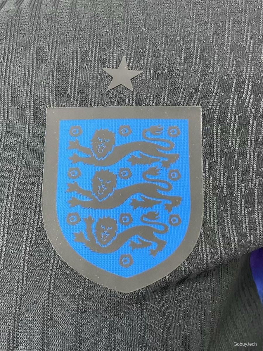 Player Version 2025 England Away Long Sleeve Jeresy