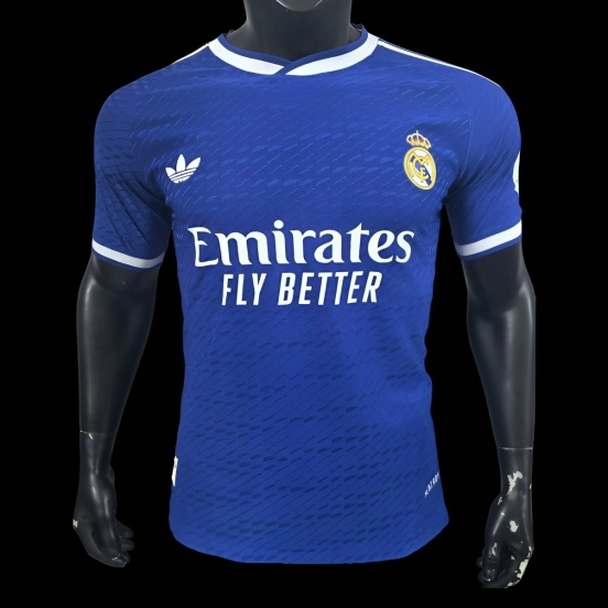 Player Version 25/26 Real Madrid Third Blue Jersey