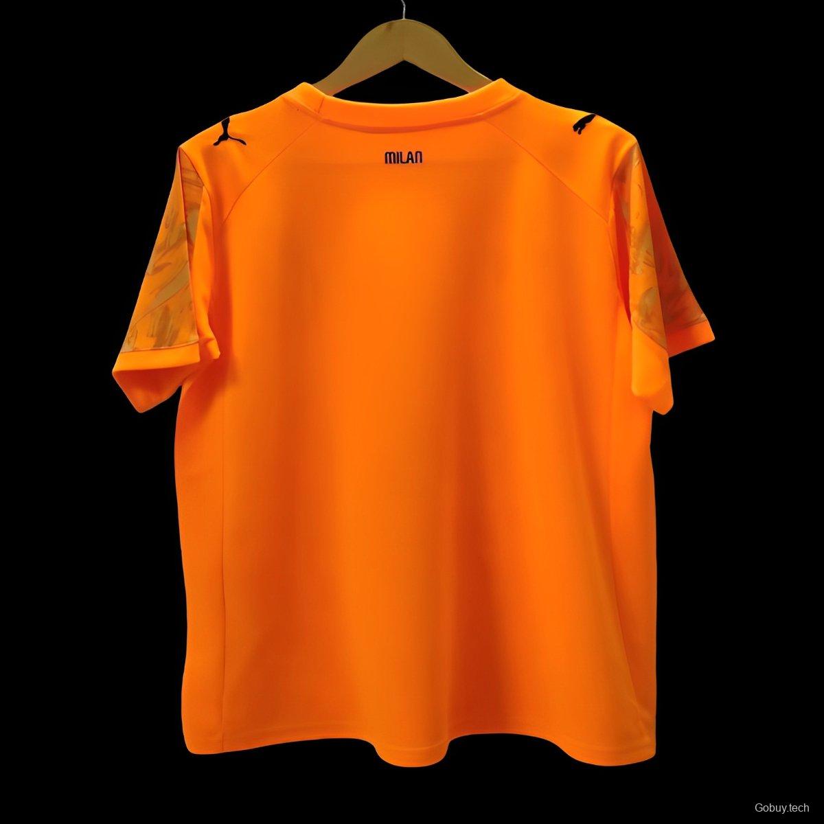 25/26 AC Milan Goalkeeper Third Orange Jersey