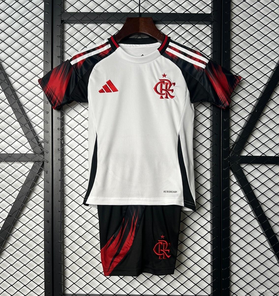 25/26 Kids Flamengo Away Size 16-28 Jersey