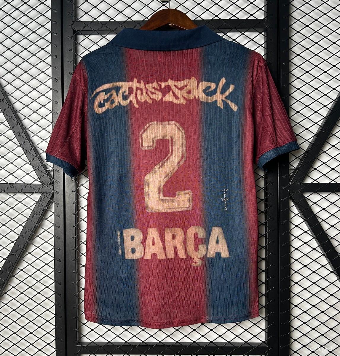 Player Version 25/26 Barcelona Travis Scott Special Jersey